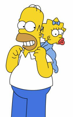 Qu'est-ce qu'Homer achète pour Maggie quand il ne reçoit pas sa prime de fin d'année ?
