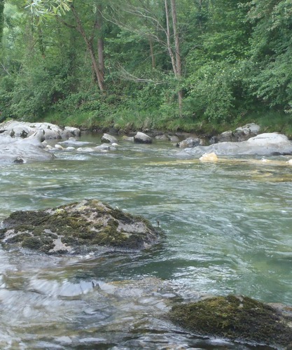 Principal afluent du Salat en rive gauche dans le département de l'Ariège