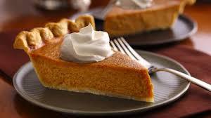 What is the dessert tradionnal of Thanksgiving ?