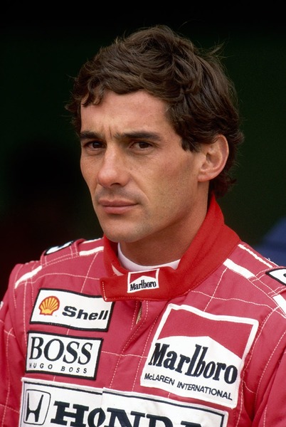 Je suis connu pour mes duels avec Ayrton Senna je suis...
