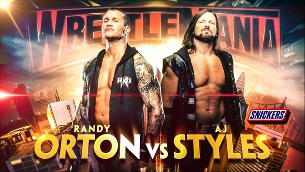 Aj Styles vs Randy Orton : wrestlemania 35 ?