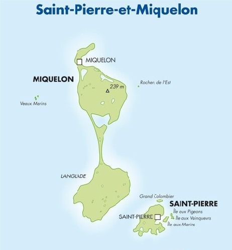 Quel est le numéro de département "Saint Pierre et Miquelon" ?