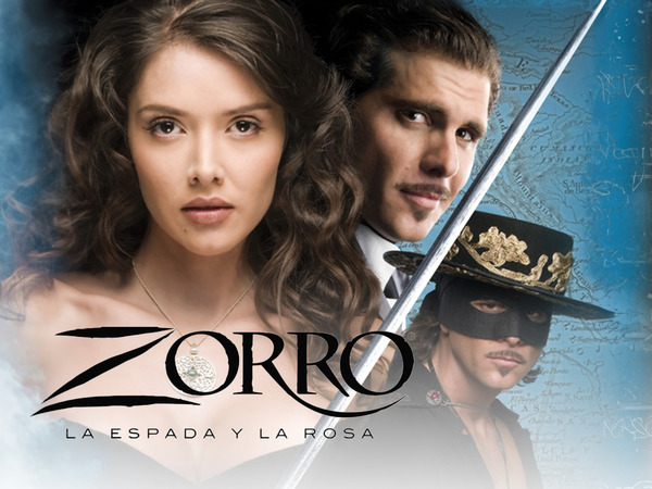 En 2007, sort "Zorro la espada y la rosa", une série...