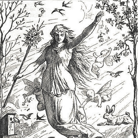 Vrai ou faux ? Le terme «Ostara» est associé à une déesse germanique liée à Pâques.