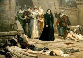 Entre 1547 et 1559, alors qu’elle est à la tête du royaume, quel est le principal combat de Catherine de Médicis ?