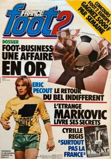 De 1978 à 1983, l'hebdomadaire "France Foot 2" était publié tous les......