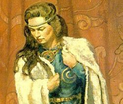 Królową jakiego/jakich państwa/państw była Świętosława, córka Mieszka I ?