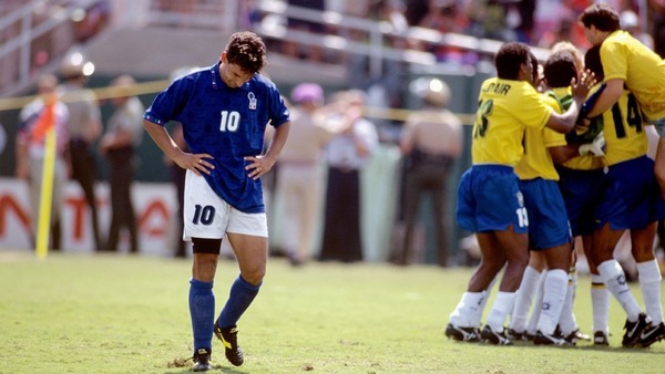 La finale du Mondial 94 entre l'Italie et le Brésil, est la première de l'Histoire à se terminer aux tirs au but.