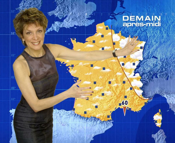Célèbre présentatrice Météo, elle nous quitte le 28 janvier. C'est ?