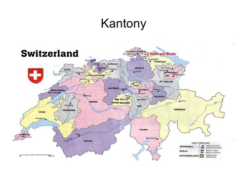 Z ilu Kantonów składa się Szwajcaria ?