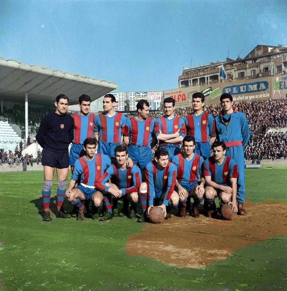 En 1961, contre quelle équipe le FC Barcelone a-t-il disputé et perdu sa première finale de LDC ?
