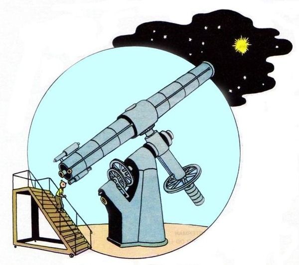 Quel célèbre astronome utilisa le premier le télescope pour observer la lune, les planètes et les étoiles ?