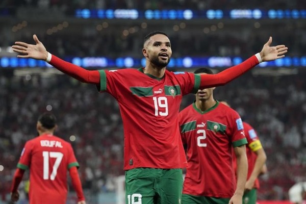 Lors du dernier quart de finale, qui est ce Marocain qui inscrit le seul but du match face au Portugal ?