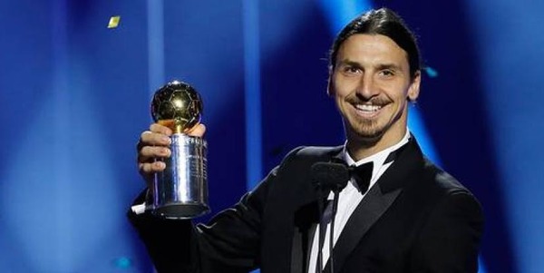 Combien de fois Zlatan a-t-il remporté le Guldbollen (Ballon d'Or suédois) ?