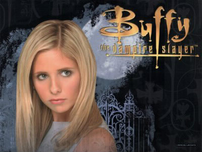 Dans la série "Buffy contre les vampires", pendant son année de première, qui fait de la concurrence à Buffy au titre de la Délinquante de l'Année ?