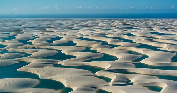 Parmi ces parcs brésiliens, lequel est formé de dunes et de lagunes d’eau douce ?