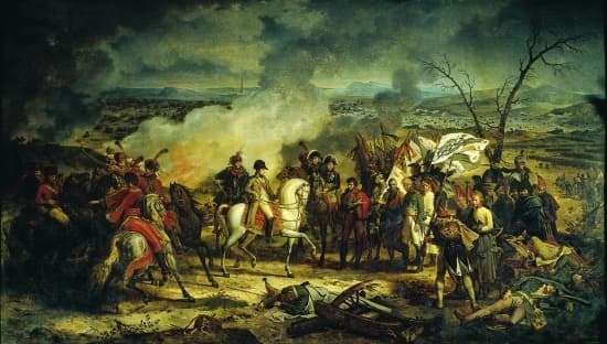 Le 2 décembre 1805, Napoléon vainc à Austerlitz les Russes, les Autrichiens et les Prussiens.