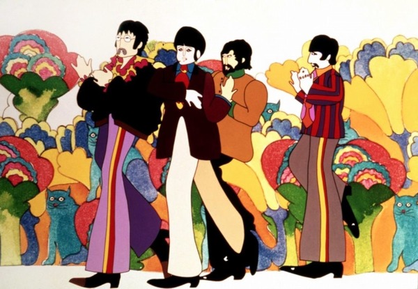 Quel est ce long métrage qui voit les Beatles en dessin animé ?