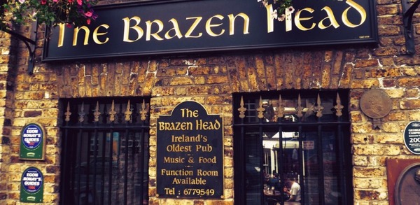 Commençons avec le plus vieux pub d'irlande, the brazen head, (traduisez la tête d'airain) ,de quelle année date-t-il ?