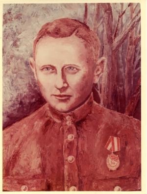 En décembre 1943, Schmenkel est capturé par les forces allemandes. Il a été emmené à Minsk,où un tribunal militaire allemand l’a condamné à mort le 15 février 1944; il est exécuté par peloton d’exécution...