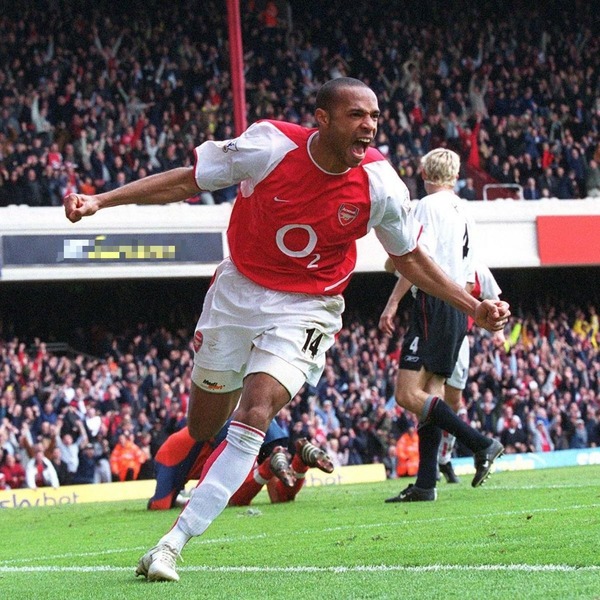 Arsenal est le seul club anglais de la carrière de Thierry Henry.