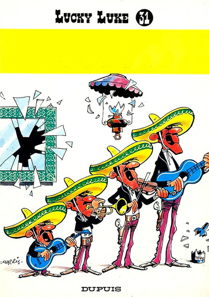 Quelle est cette aventure de Lucky Luke qui sort en bande dessinée cette année-là ?