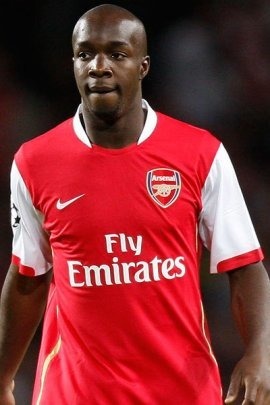 Lassana Diarra n'est resté qu'une seule saison à Arsenal.