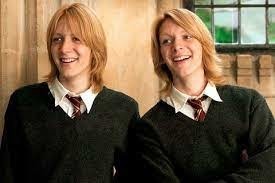 Fred & George Weasley'nin Noel kazaklarının renkleri nelerdir?