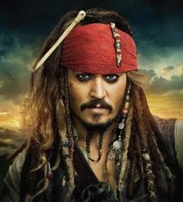 Qui joue Jack Sparrow dans "Pirates des Caraïbes" ?