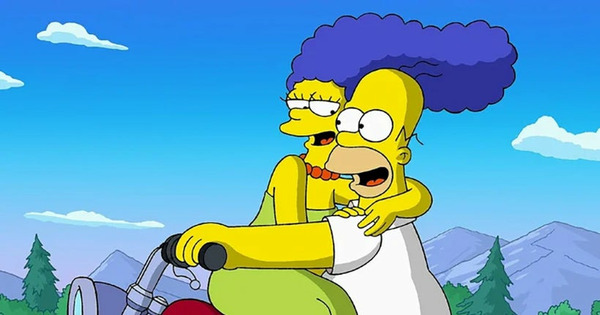 Marge et Homer...