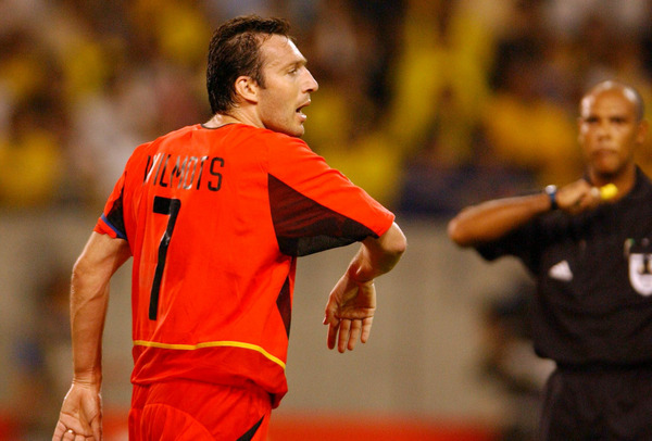 Lors du Mondial 2002, par quelle équipe les belges sont-ils éliminés en 8èmes de finale ?