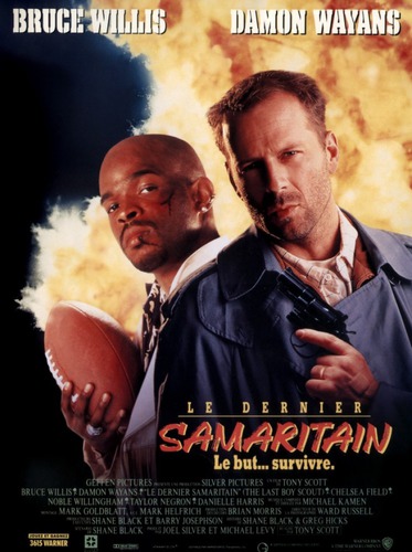 Dans Le dernier samaritain, que fait Bruce Willis, une fois le méchant abattu ?
