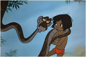 Comment s'appelle le serpent dans "Le livre de la Jungle" ?