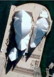 Quel est ce célèbre monument vu du dessus ?
