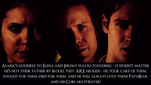 Qui est Alaric par rapport à Elena et à Jeremy ?