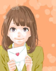 Au début du Manga, Naho reçoit une lettre de...