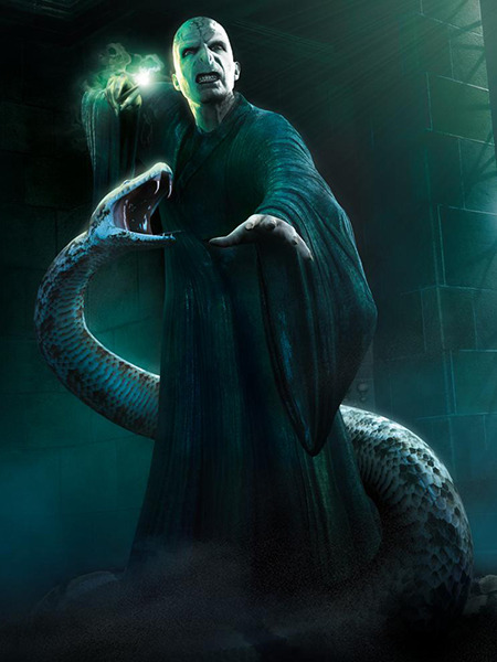 Quel est le nom du terrible serpent de Voldemort ?