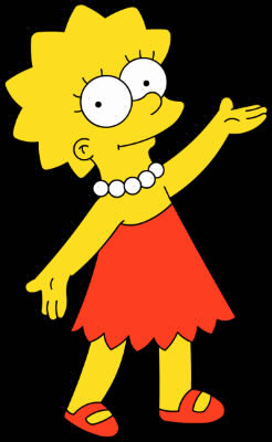 Comment s'appelle la première fille des Simpson ?