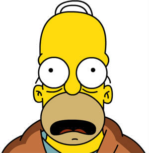 Quand Homer se trompe il crie quoi ?