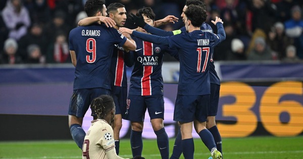 Le PSG se ressaisit et remporte la rencontre sur la pelouse du RB Salzbourg sur le score de ?