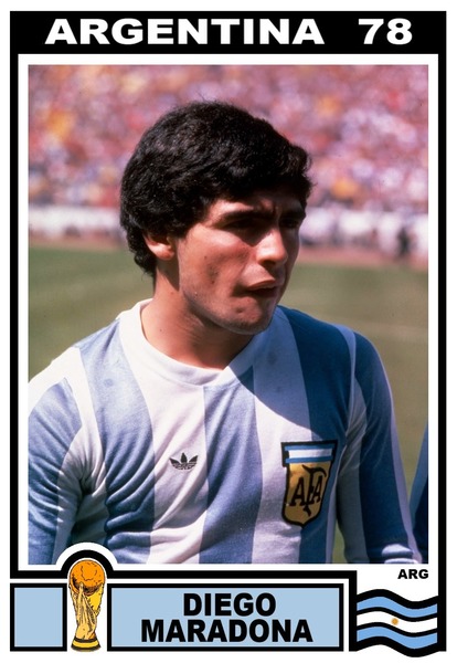 C'est le premier Mondial auquel Diego Maradona participe.