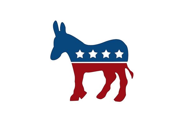 What is the logos of Democratic Party ?