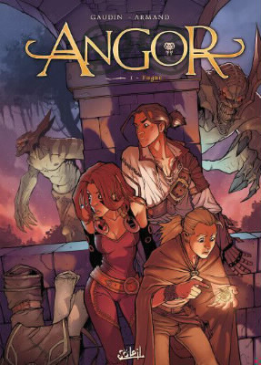 En quelle année le 1er tome de la bande dessinée d' "Angor" a-t-il été créé ?