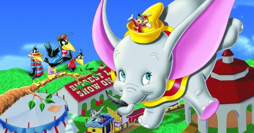 Où se déroule le dessin animé Dumbo ?
