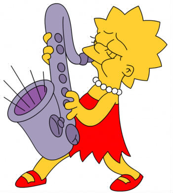 Lisa joue d'un instrument: lequel ?