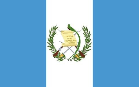 Le drapeau du Guatemala est constitué de 2 bandes bleues, 1 bande blanche et un ____