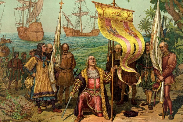 Le marchand vénitien Marco Polo décrivit son voyage en Asie dans Le Devisement du monde (1298). Quel illustre marin emportait toujours ce livre avec lui ?