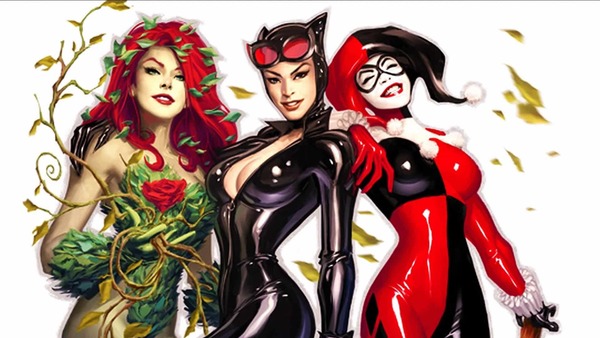 Quel est le nom du trio qu'elle forme avec Catwoman et Poison Ivy ?