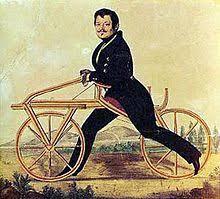 Si on peut rouler à vélo depuis 1817, c'est grâce à qui ?
