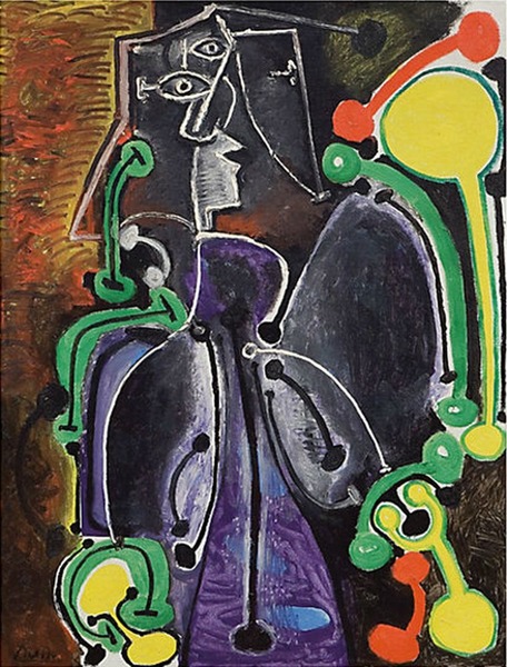 Quel tableau de Picasso représente Françoise Gilot enceinte de leur fille Paloma ?